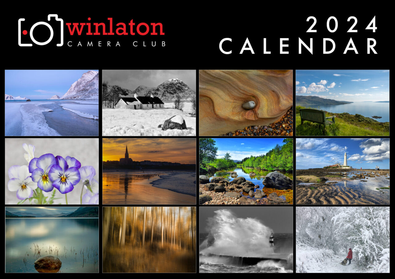 2024 WCC Calendar Selection Evening Winlaton Camera Club